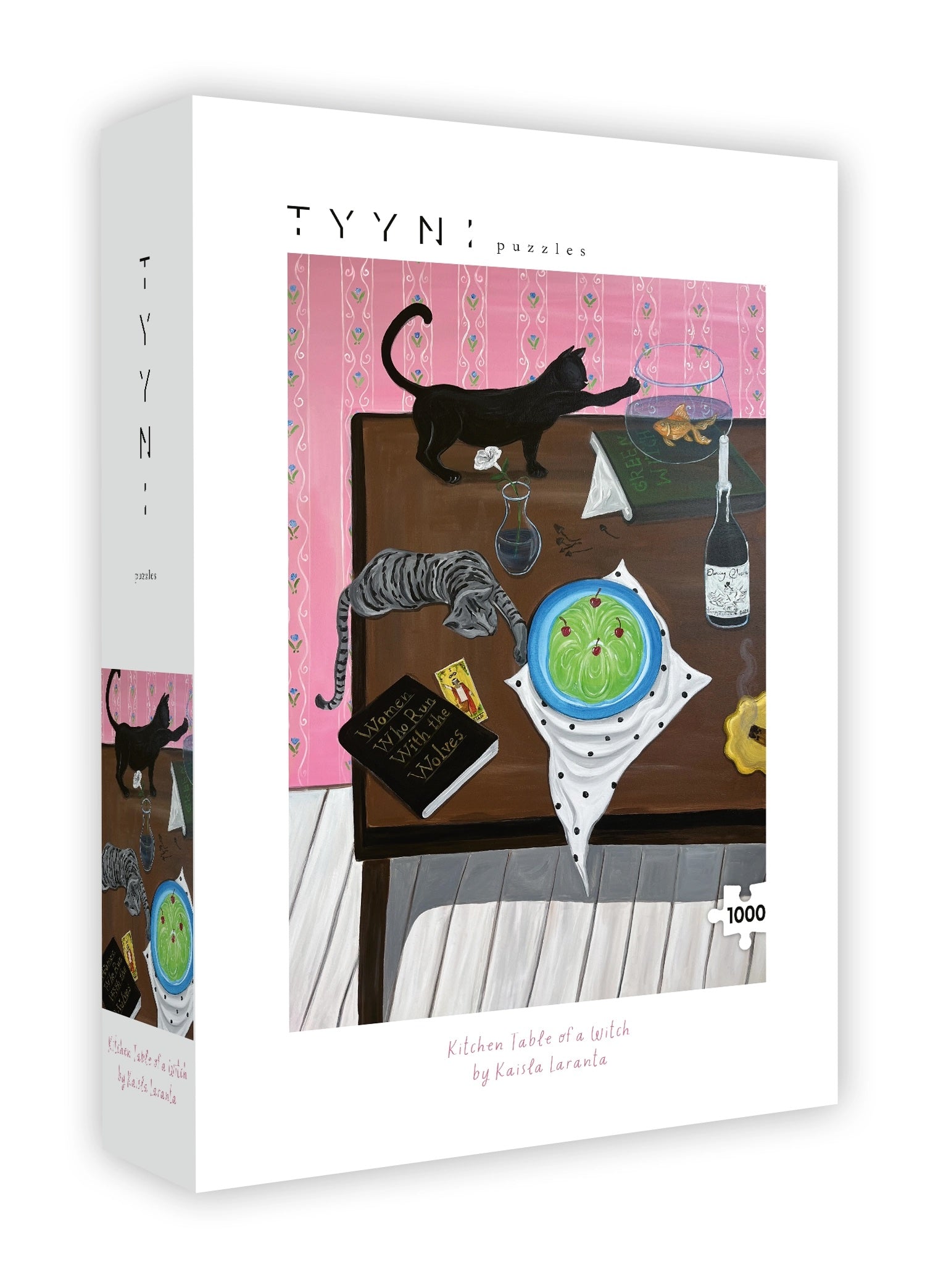 Tyyni Puzzle - 1000 pieces, Kitchen Table of a Witch by Kaisla Laranta