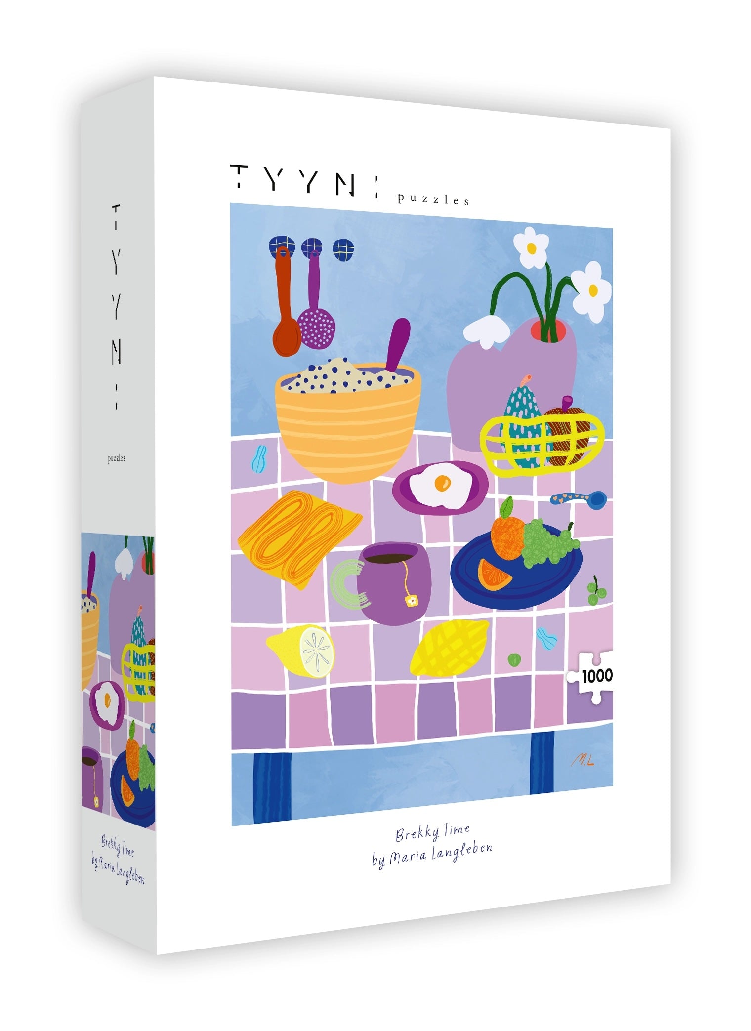 Tyyni Puzzle - 1000 pieces, Brekky Time by Maria Langleben