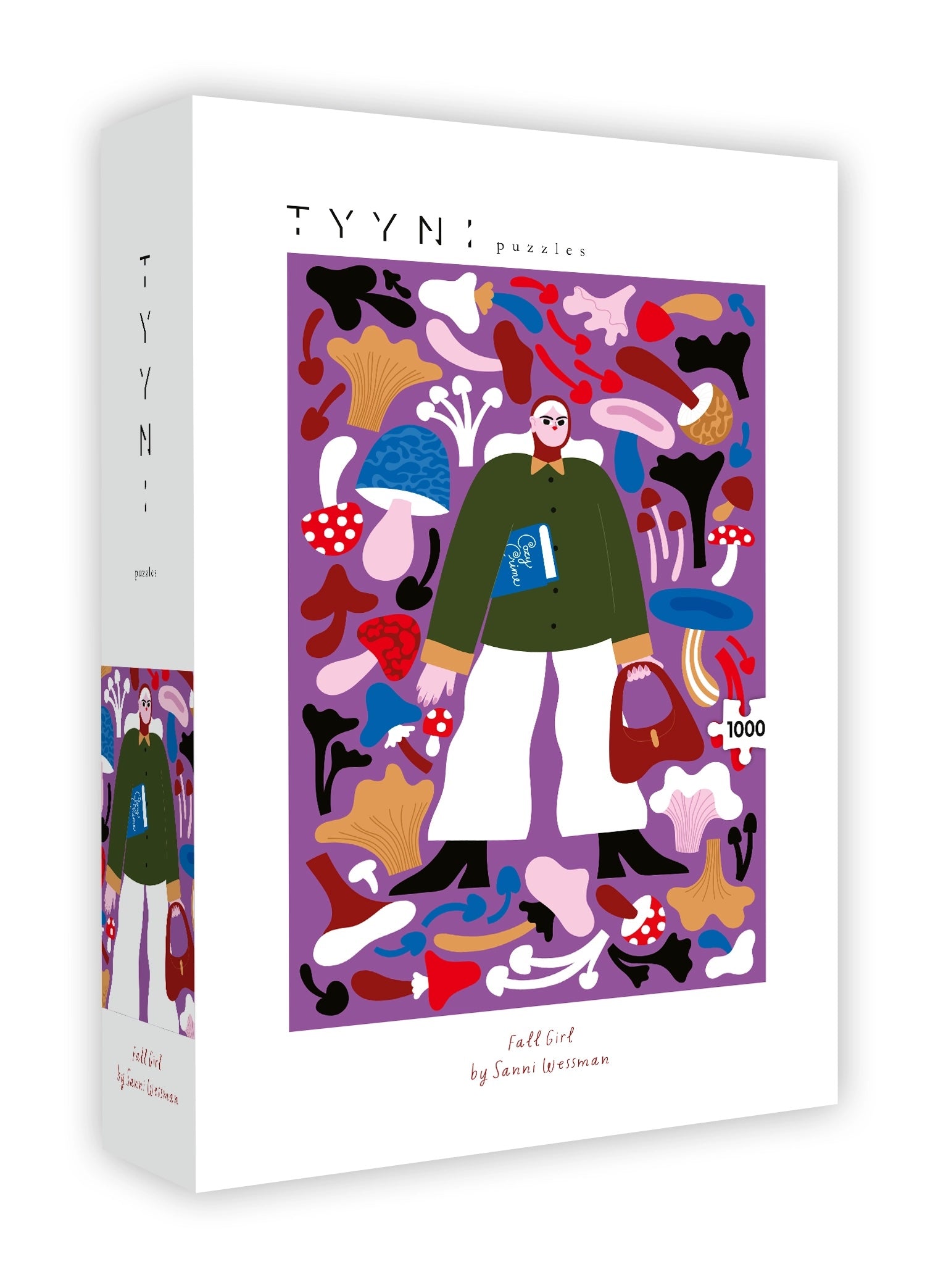 Tyyni Puzzle - 1000 pieces, Fall Girl by Sanni Wessman