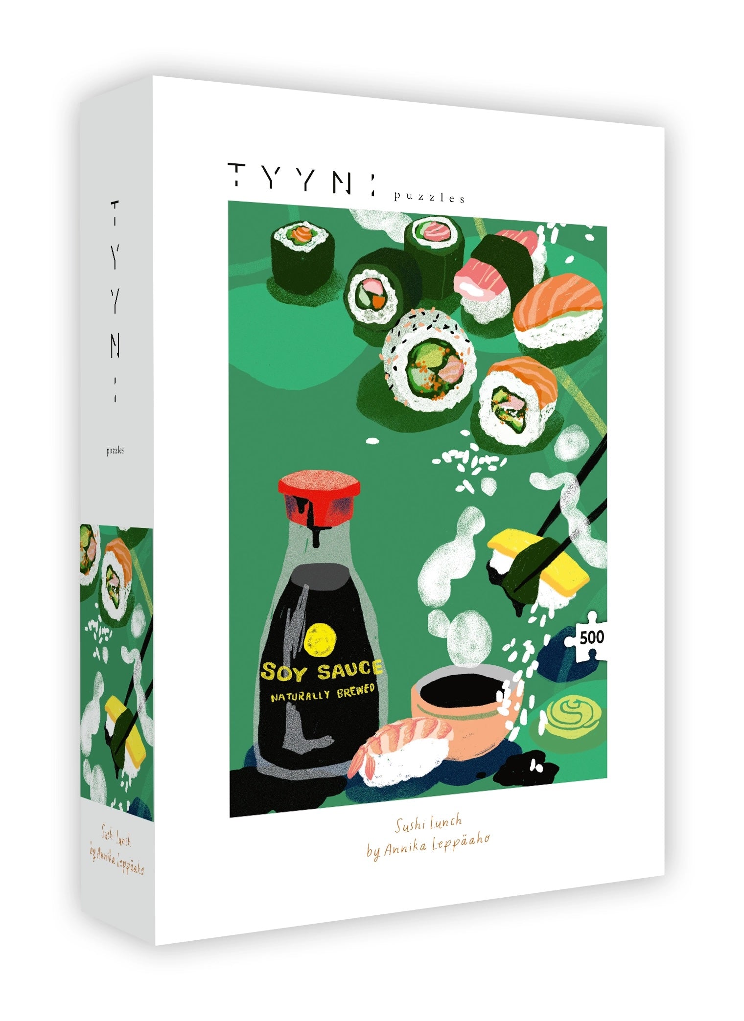 Tyyni Puzzle - 500 pieces, Sushi Lunch by Annika Leppäaho