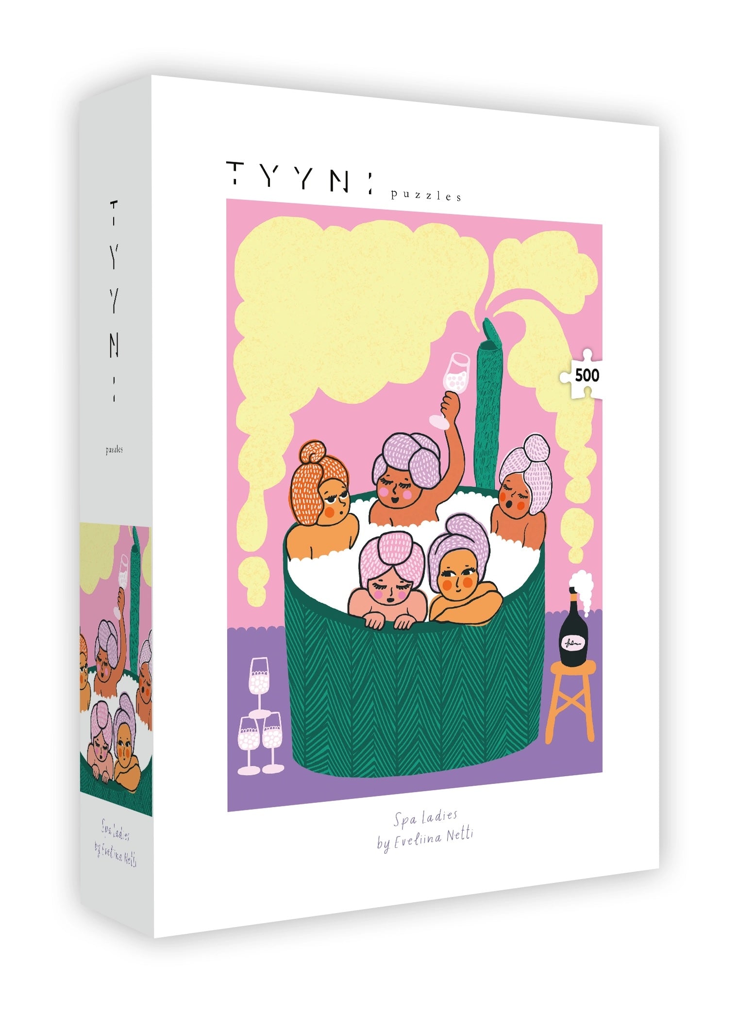 Tyyni Puzzle - 500 pieces, Spa Ladies by Eveliina Netti