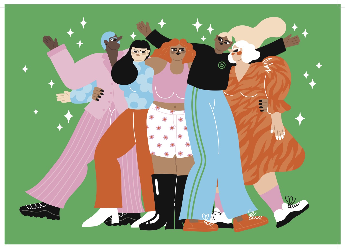 Tyyni Puzzle - 1000 pieces, Women's Day by Sanni Wessman